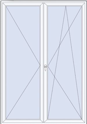 Ketszarnyu valtoszarnyas erkelyajto